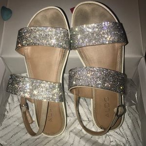 Aldo sparkle platform shoe